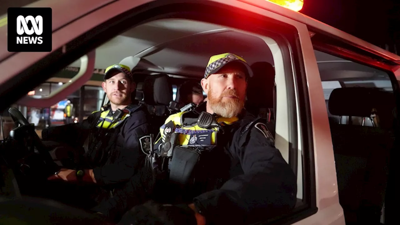 ABC rides along as police target public disorder and crime in Canberra's CBD