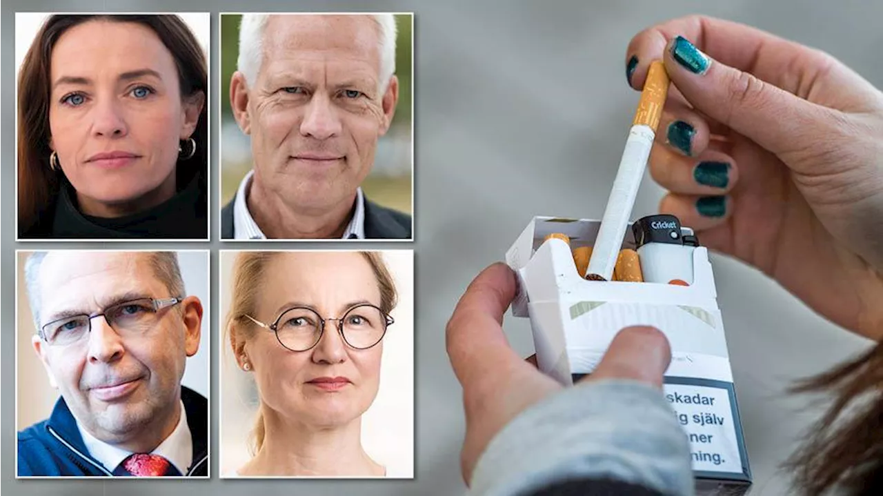 Ett cigarettpaket måste kosta mer än 100 kr