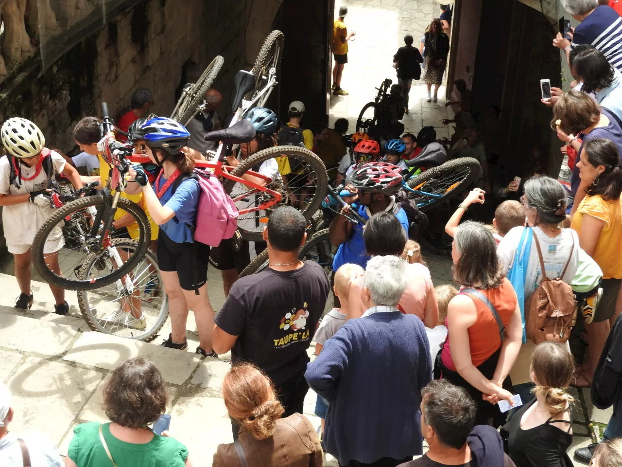 Dans le Lot, le Pélé-VTT jusqu'à Rocamadour est une formule qui roule