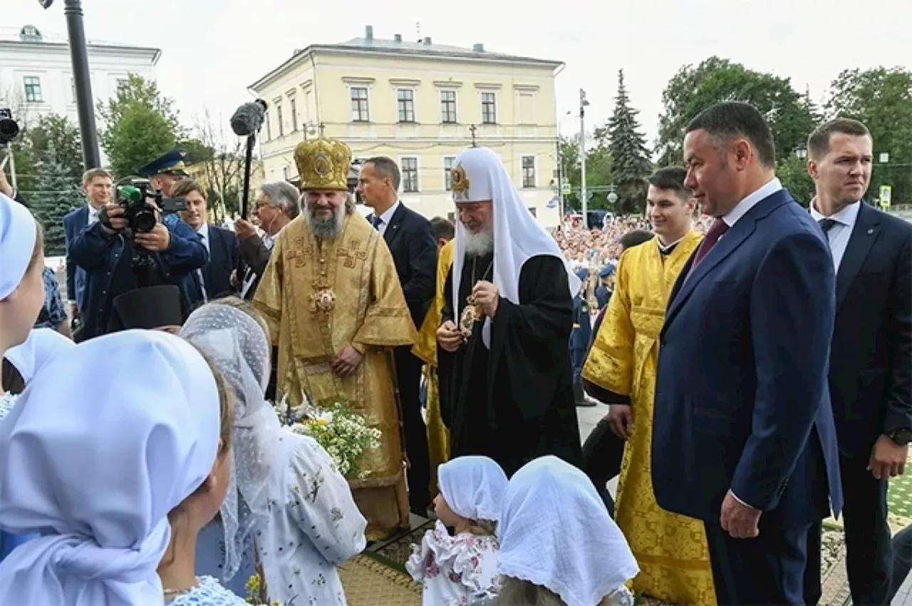 Историческое событие. Патриарх освятил Спасо-Преображенский собор в Твери