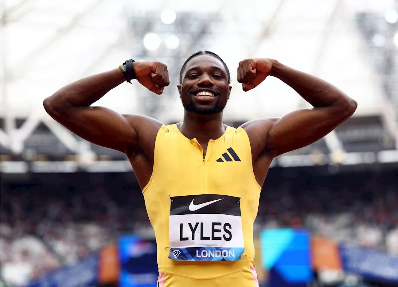 Noah Lyles on course for Olympic glory after personal best in London