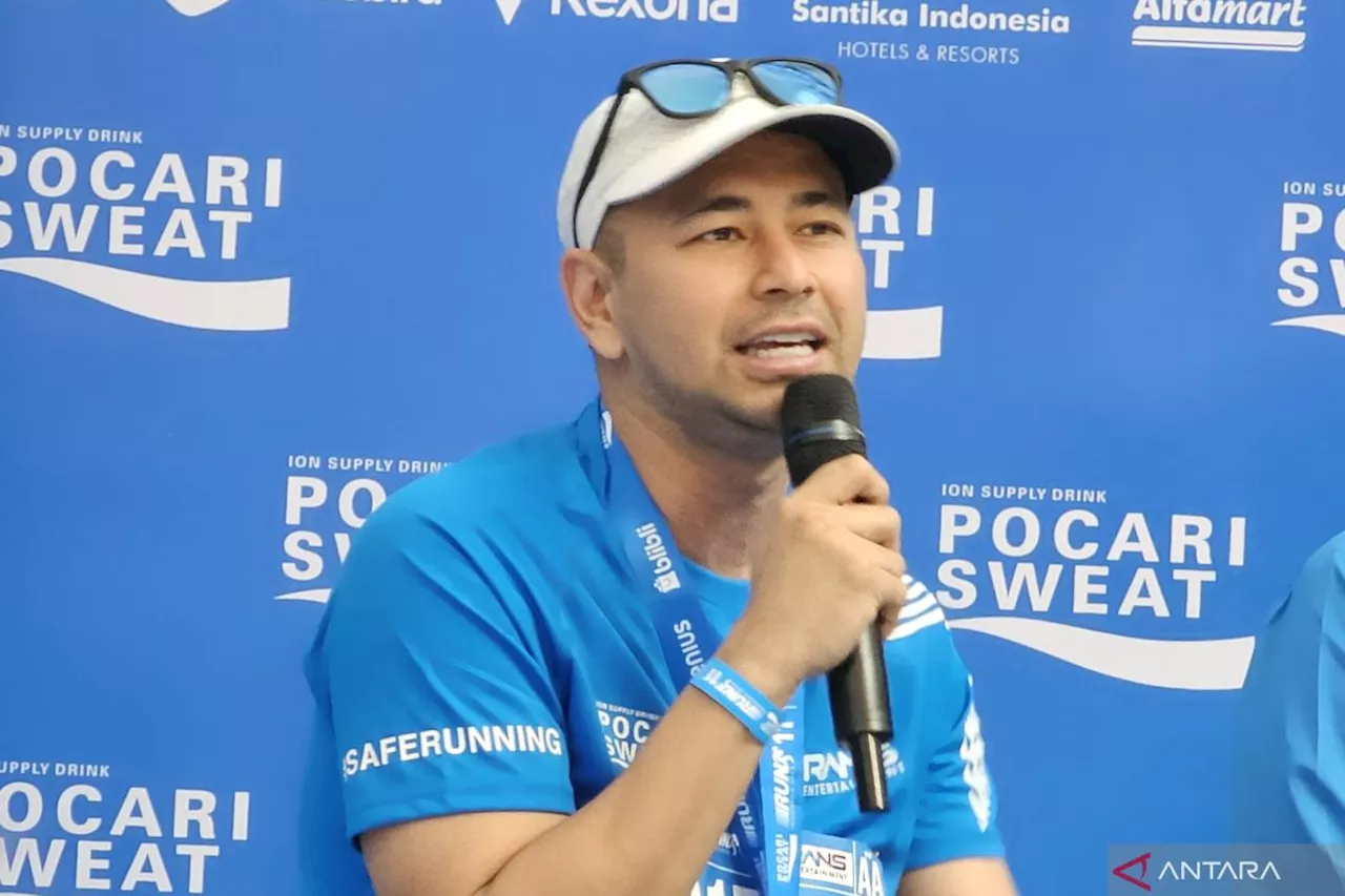 Raffi Ahmad dan Nagita Slavina bakal ajak Rafathar lari 5K tahun depan