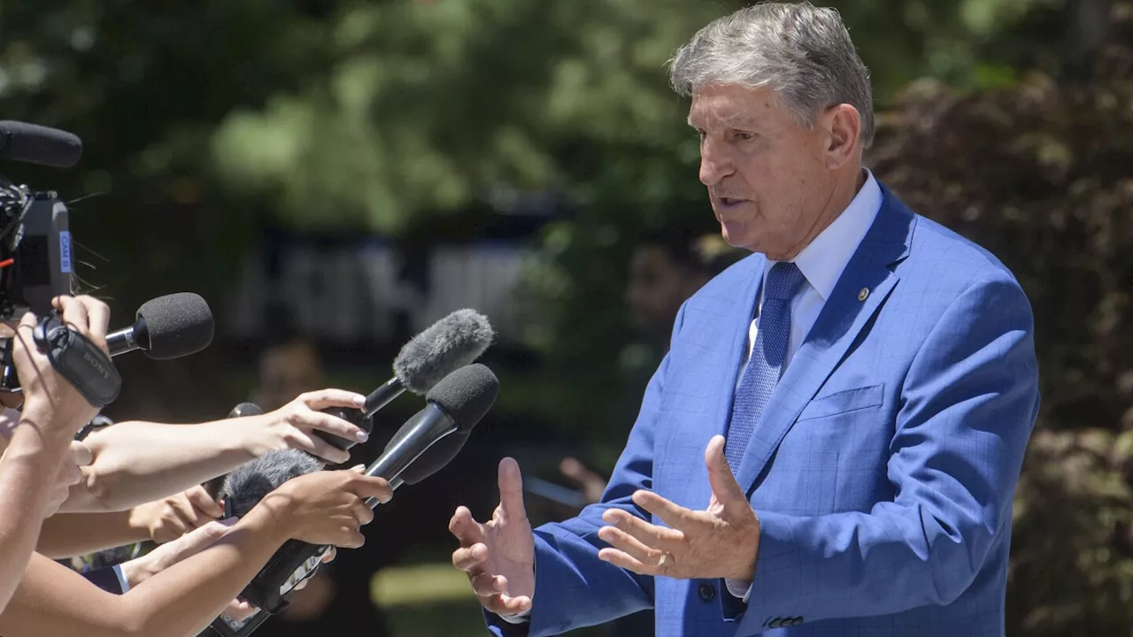 Sen. Joe Manchin, a Democrat turned independent, urges Biden to withdraw from the 2024 race