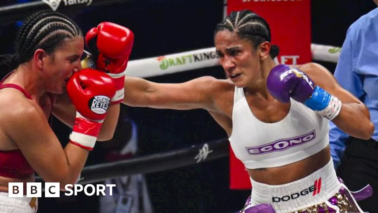 Amanda Serrano beats Stevie Morgan as Jake Paul stops Mike Perry