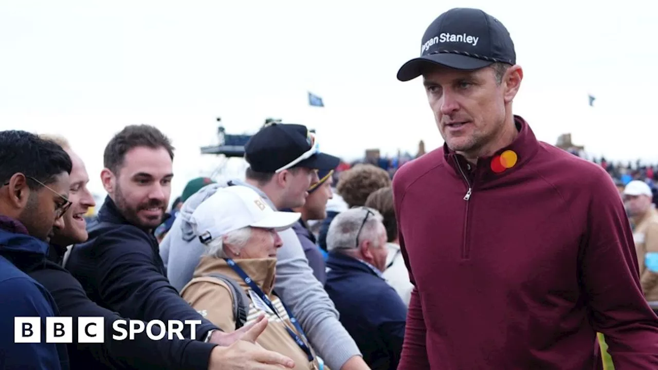 The Open 2024: Justin Rose has no regrets after missing out at Royal Troon