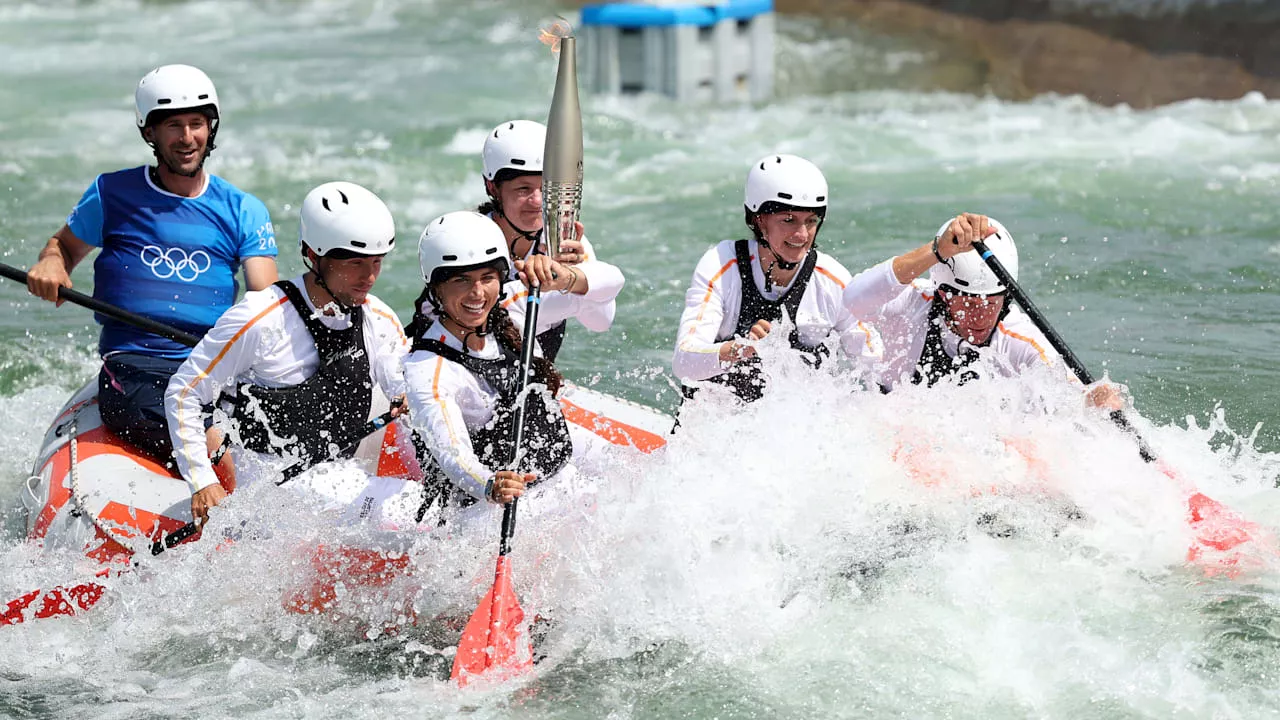 Olympia 2024: Kanutin Ricarda Funk! Irre Fackelfahrt durchs Wildwasser