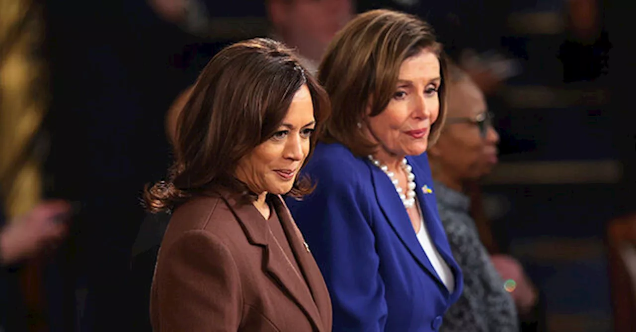 Nancy Pelosi Snubs Vice President Kamala Harris: No Mention of Her in Statement About Biden