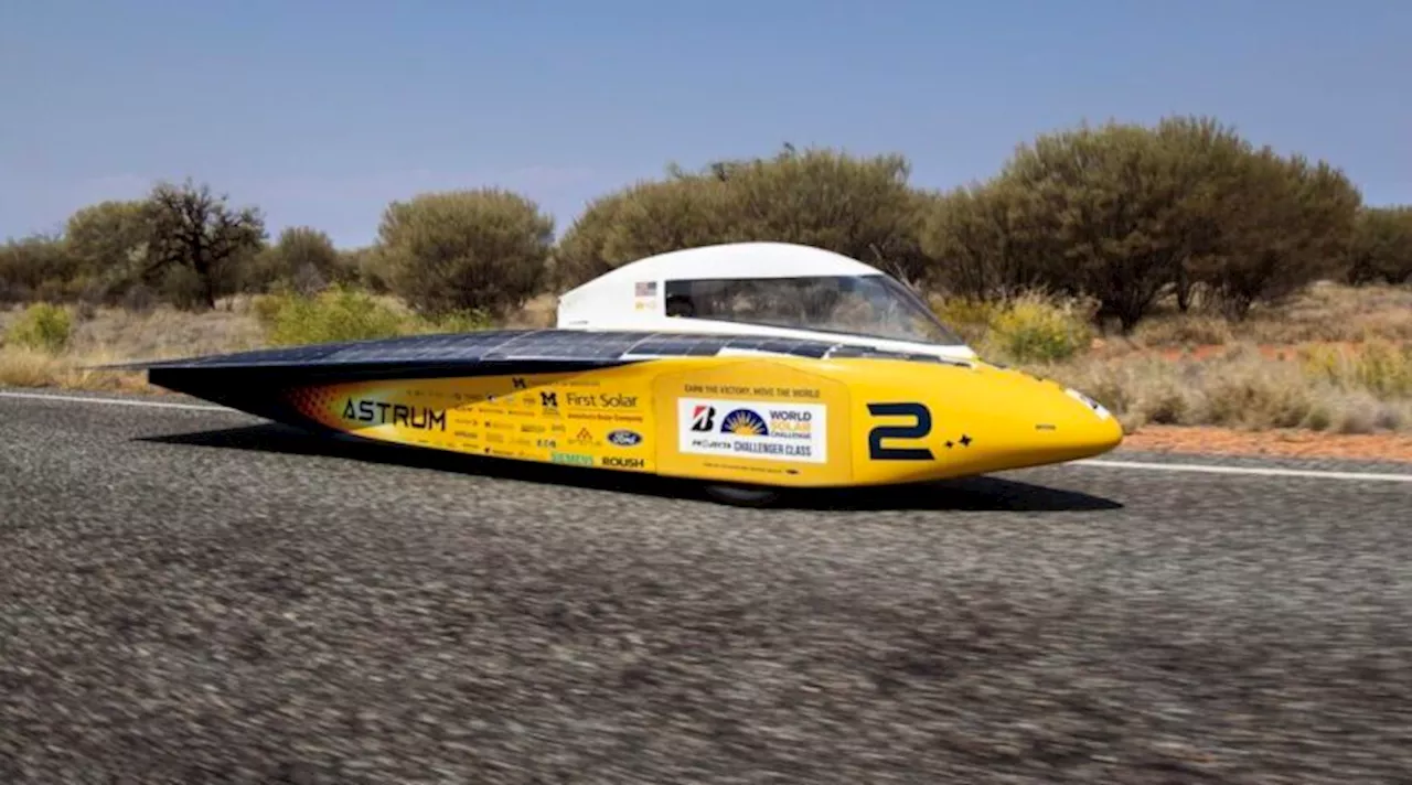 U-M Solar Car Team Returns To The American Solar Challenge