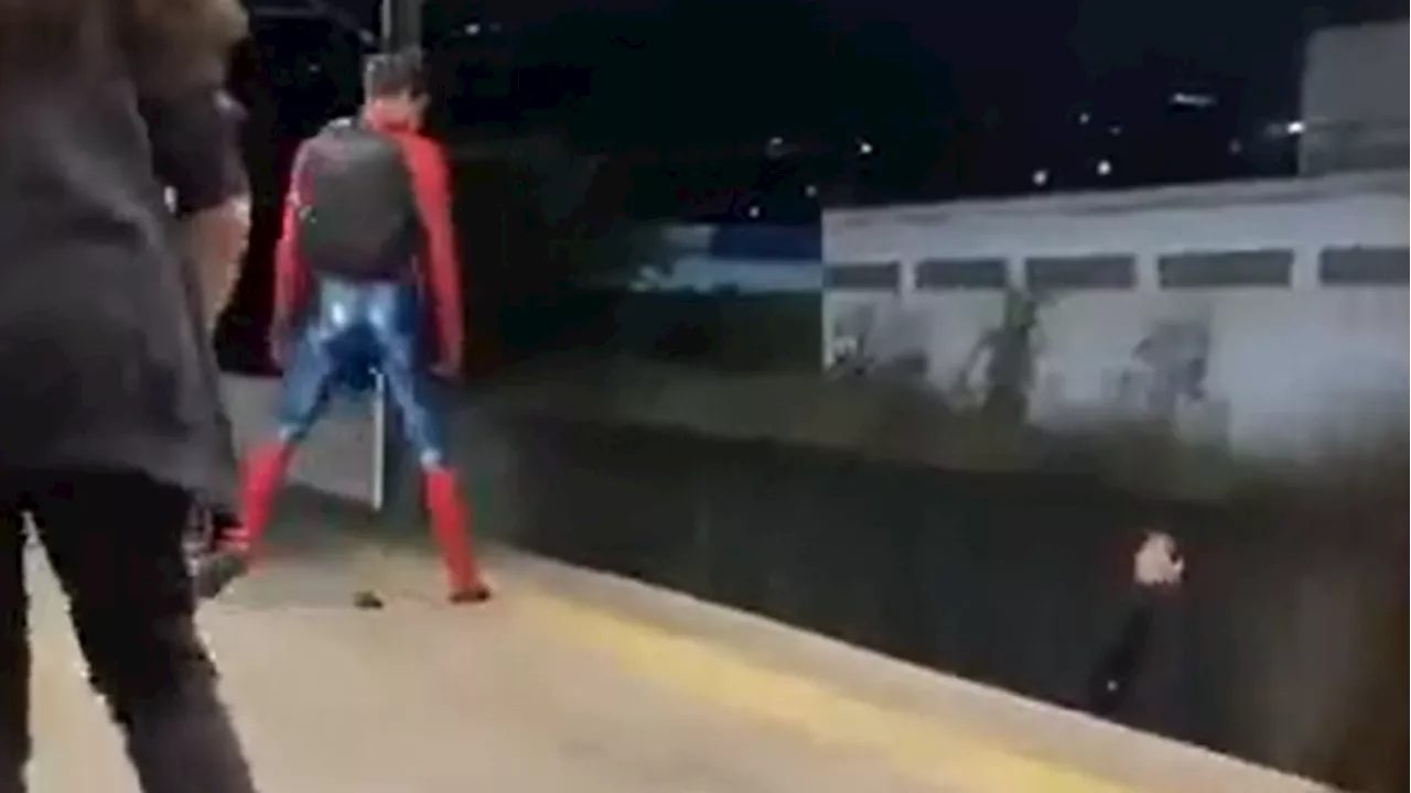 Vídeo: Após briga, “Homem-Aranha” joga passageiro no trilho do metrô em BH