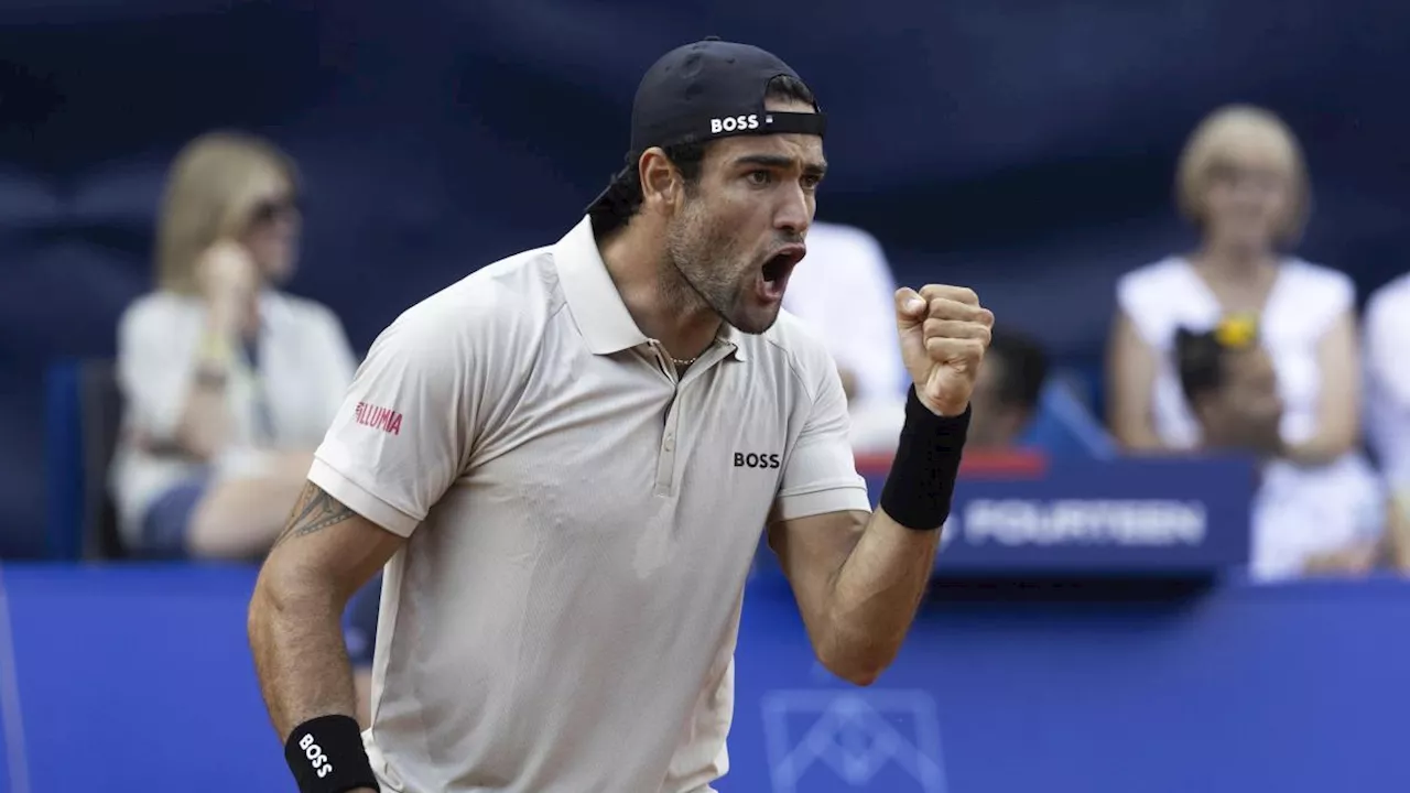 Dove vedere Berrettini-Halys, finale dell'Atp di Gstaad: orario e tv