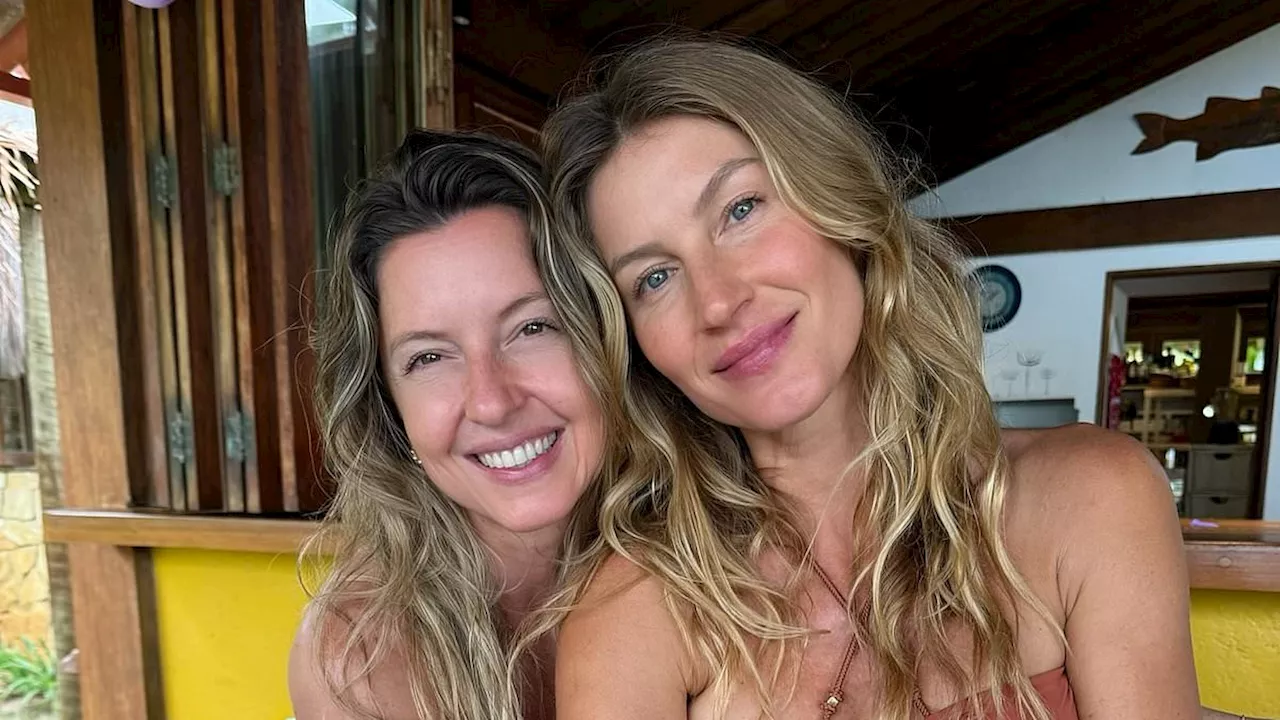 Gisele Bundchen celebrates 44th birthday with her twin sister Patricia: 'Grateful to be celebrating...