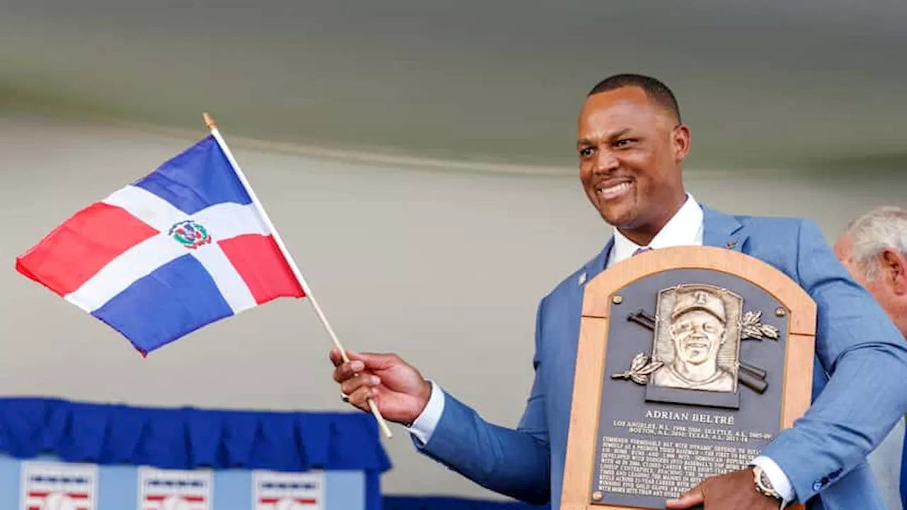 In joyful Hall of Fame speech, Adrián Beltré did what he’s always done