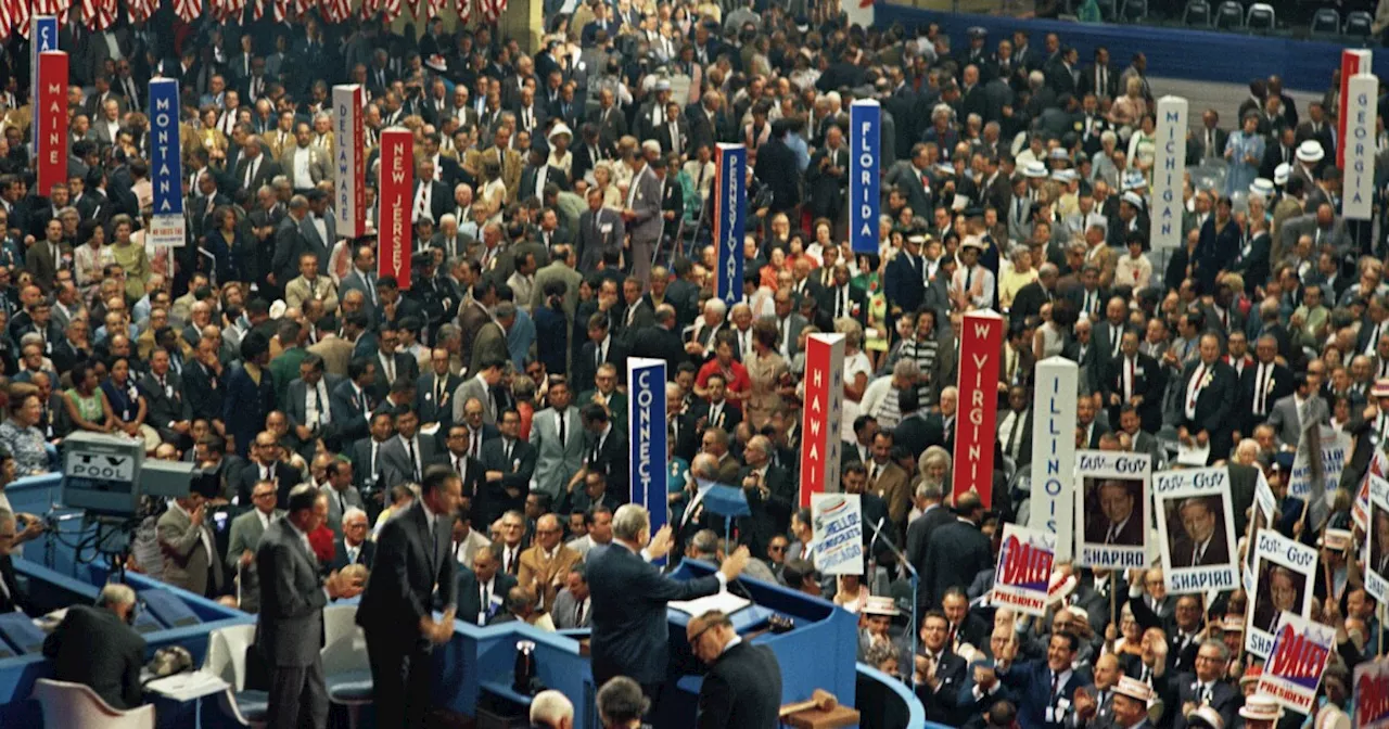 Until 1968, presidential candidates were picked by party conventions – a process revived by Biden’s withdrawal