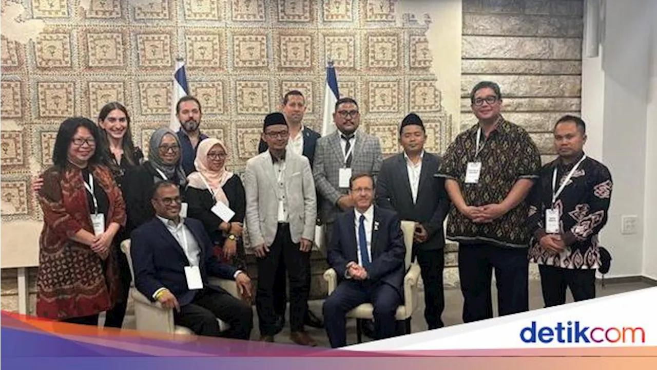 5 Nahdliyin Temui Presiden Israel hingga Pesawat Jemaah Haji Rusak