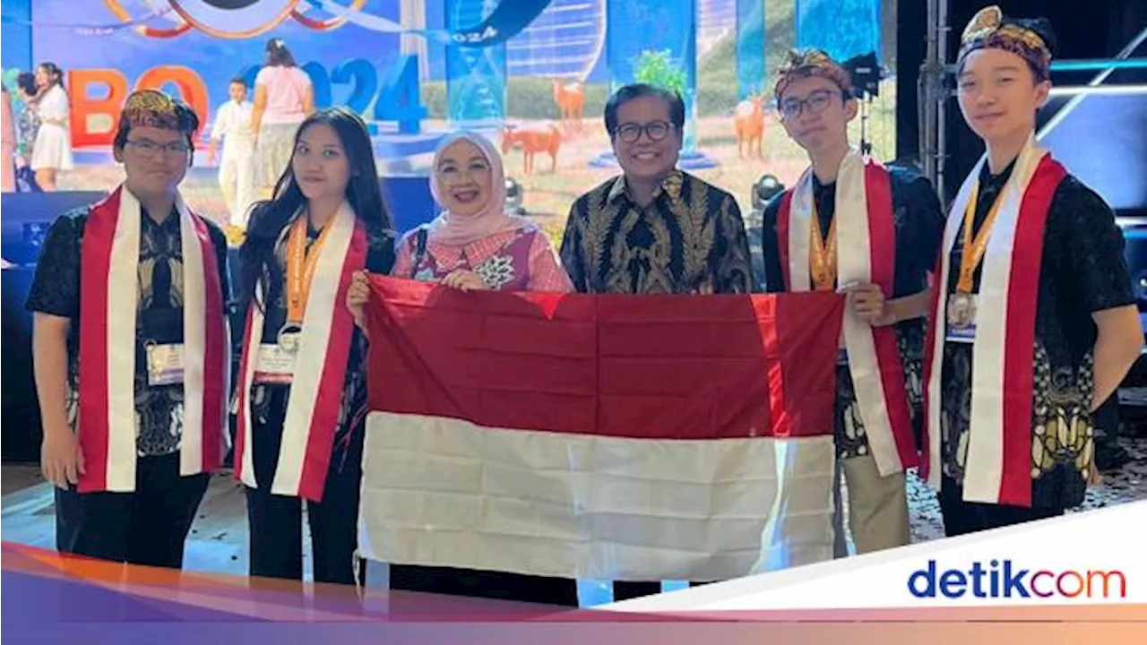 Keren! Pelajar RI Raih Medali Perak di Olimpiade Biologi Internasional 2024