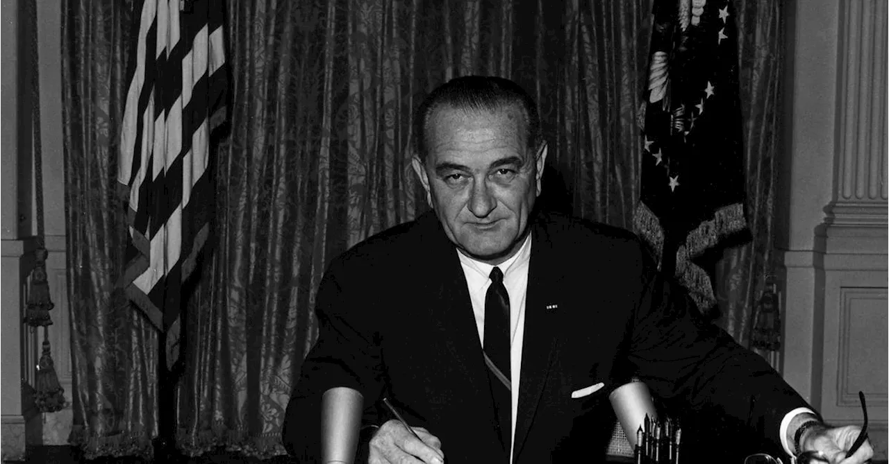 Als Lyndon B. Johnson auf die Wahl verzichtete