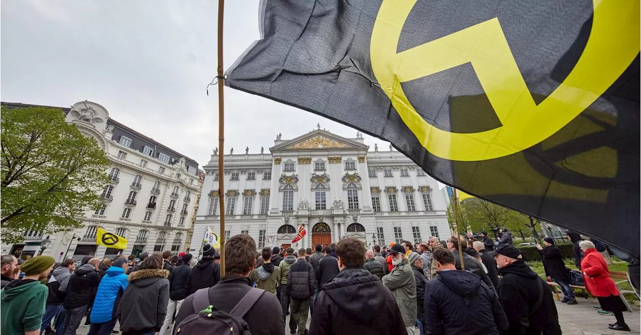 Zehn Festnahmen bei Demonstration von Identitären