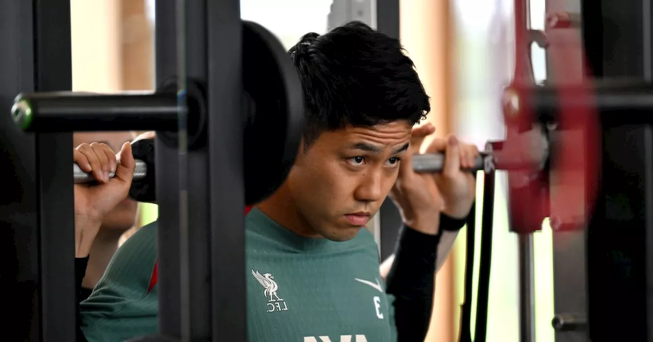 Wataru Endo has already had early hint over Liverpool future as transfer plans continue