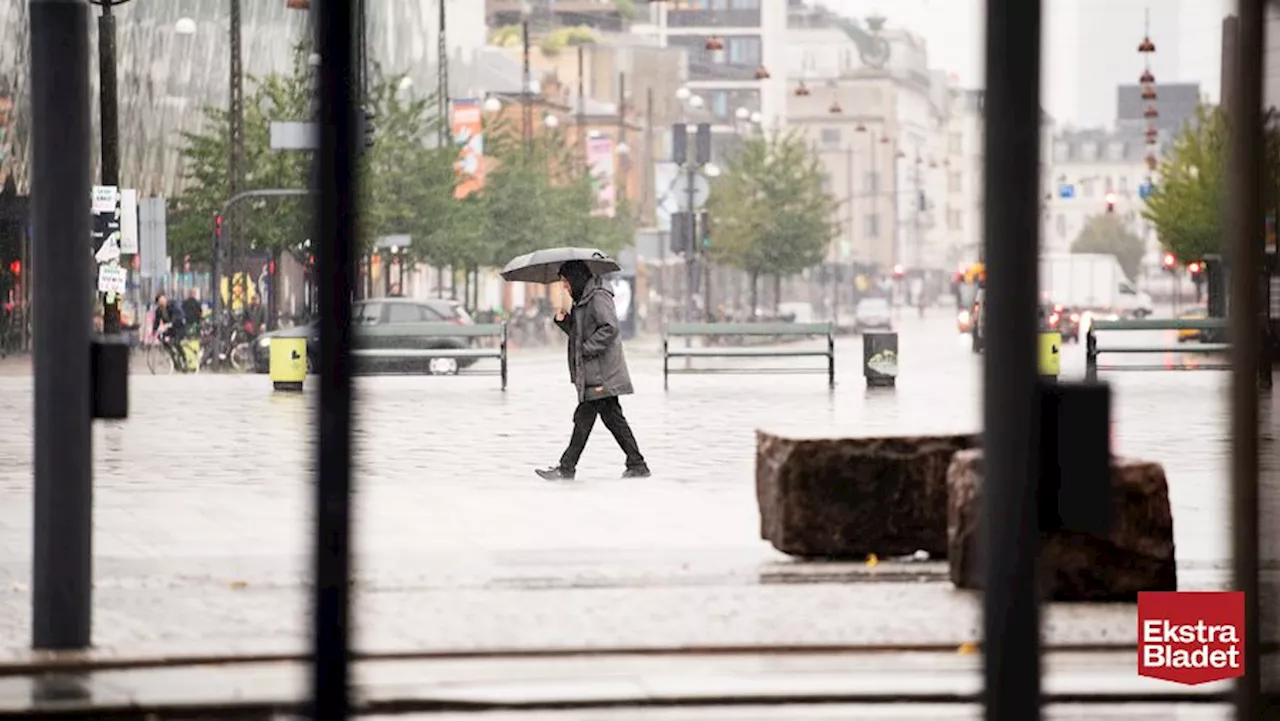 DMI opjusterer varsel: Voldsomt vejr i Jylland