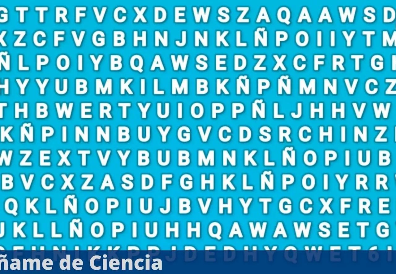 Acertijo visual para GENIOS: Halla las palabras “PLANETA” y “TIERRA” antes del límite de tiempo