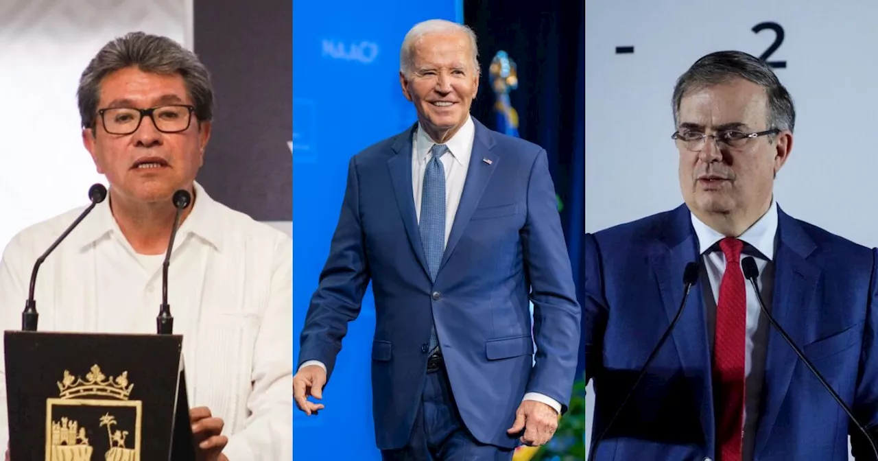 Políticos mexicanos reaccionan a decisión de Biden de dejar carrera presidencial