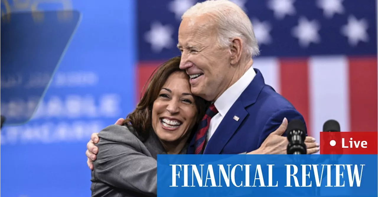 Kamala Harris says she’s honoured to have Biden’s support