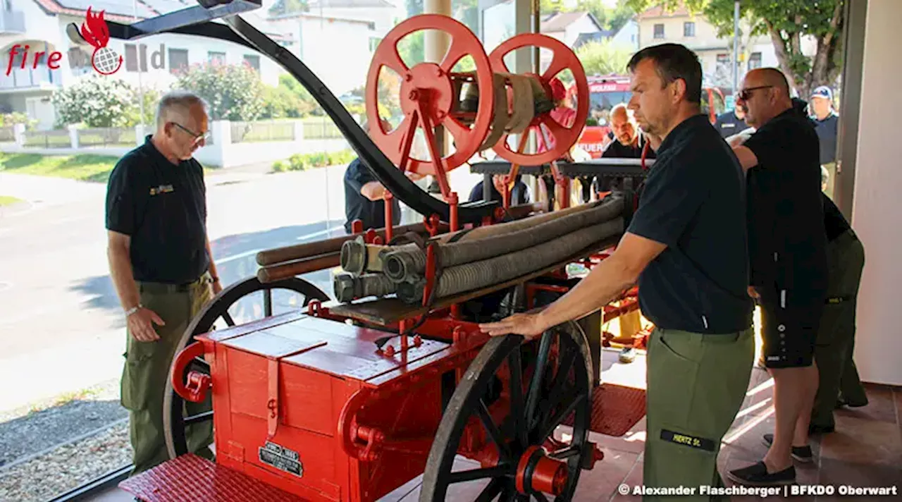 Bgld: Historische Feuerwehrkutsche aus 1895 in neuem Glanz