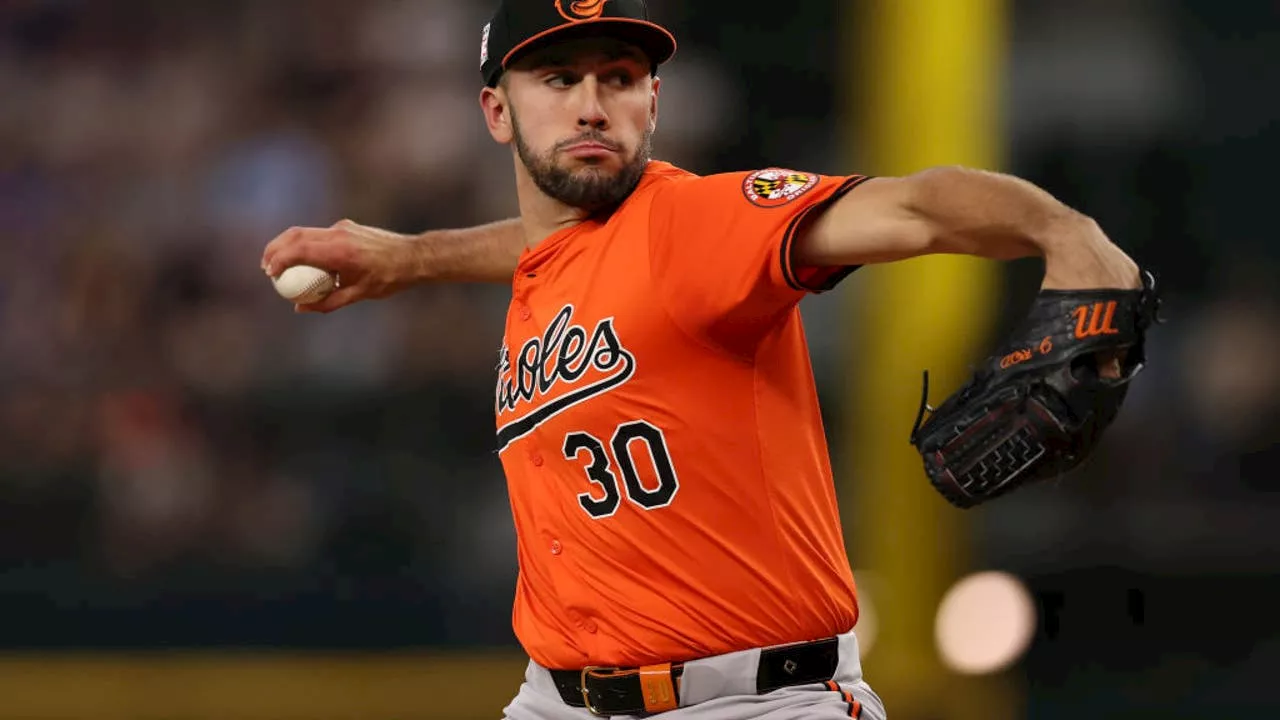 Grayson Rodriguez gets AL-best 12th win as Orioles hit 3 more homers to beat Rangers 8-4