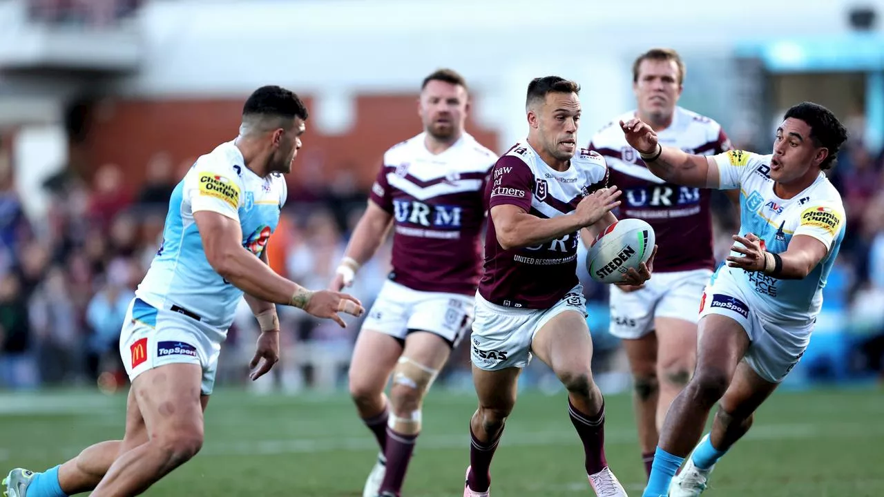 LIVE NRL: Manly race clear over Titans after second half points frenzy