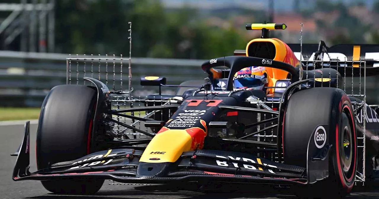 ¡Checo rescató la carrera! Terminó 7° tras arrancar 16 en Hungría, con polémico 1-2 de McLaren