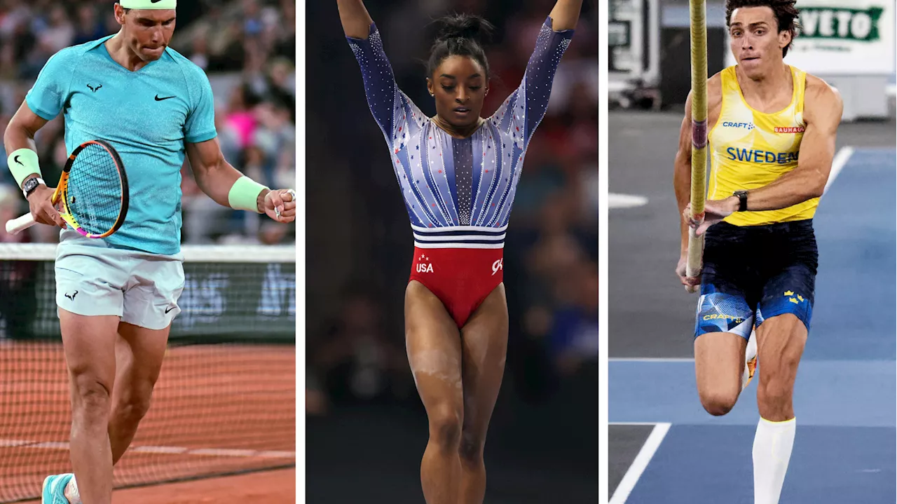 Paris 2024 : Rafael Nadal, Simone Biles, Armand Duplantis, LeBron James... Les dix stars à suivre pendant les