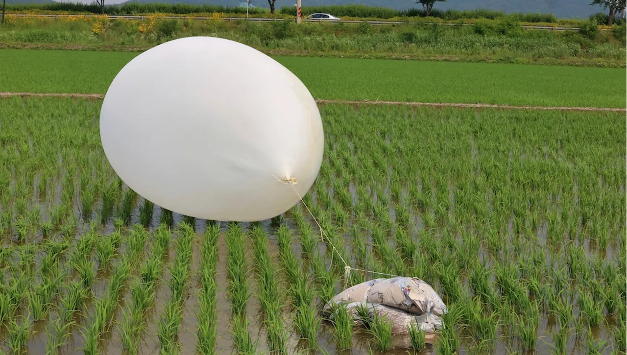 South Korea boosts propaganda loudspeaker broadcasts at border after North Korea flies more balloons