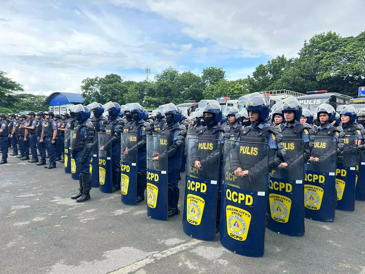 PNP, MMDA begin deploying 24K personnel around Batasan for SONA 2024