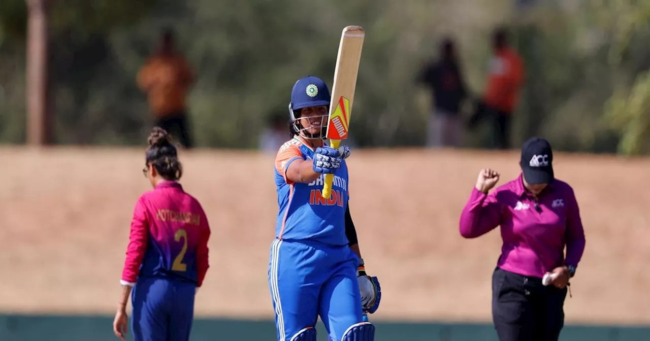 Ind vs UAE Women's Asia Cup: ऋचा घोष ने विस्फोटक पारी से रचा इतिहास, भारत ने एशिया कप में बनाए की रिकॉर्ड