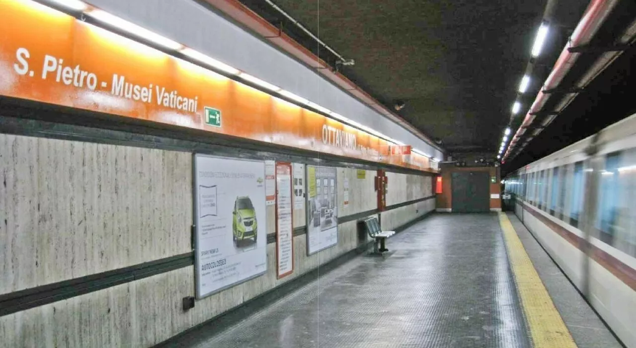 Metro A, la fermata Ottaviano di Roma chiusa per lavori fino al 9 settembre: il piano per il Giubileo e i pros