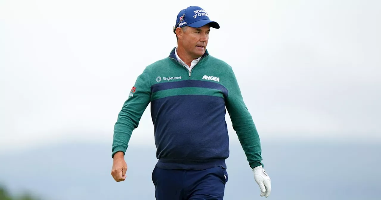 Padraig Harrington 'excited about the rest of the year' after Open performance