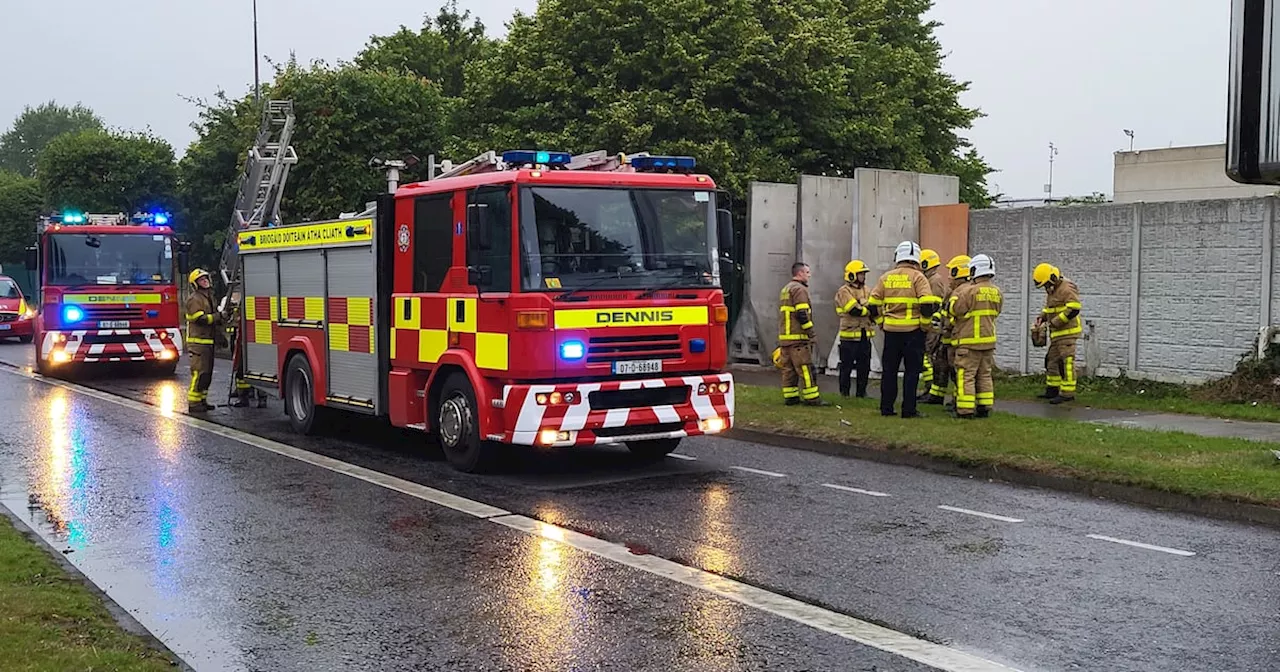 Coolock unrest: Fourth fire at former Crown Paints factory