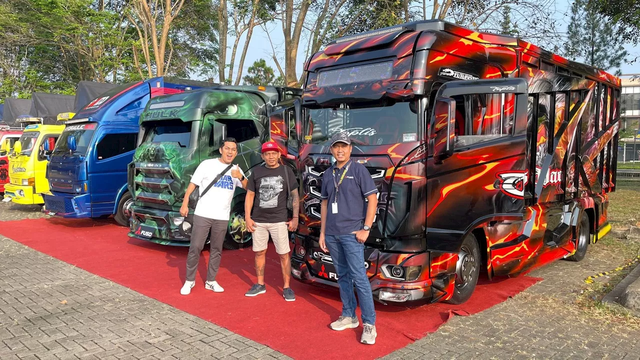 Guyub Ratusan Pengguna Mitsubishi Fuso Canter di GIIAS 2024, Rilis Medsos Baru