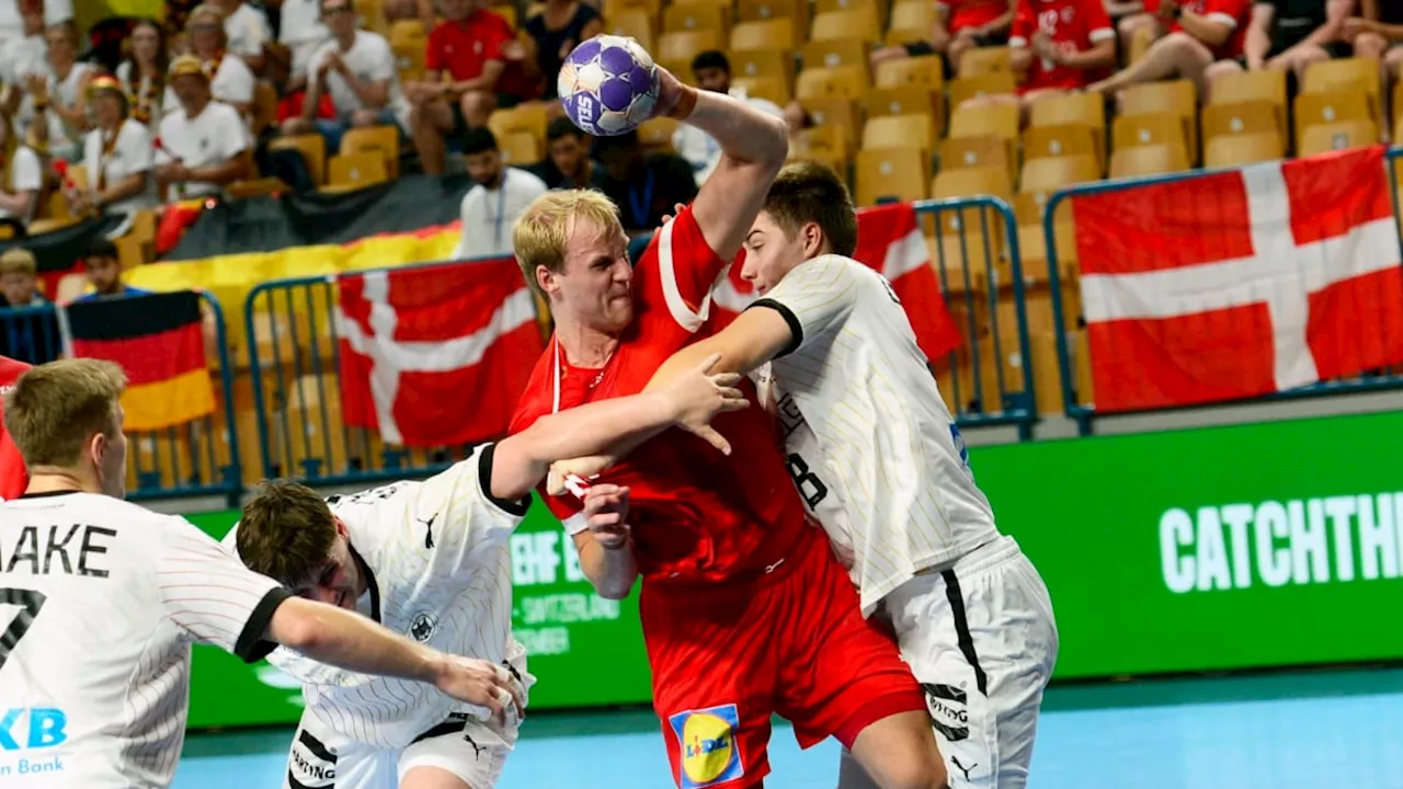 Junioren-EM Handball: Deutschland unterliegt Dänemark im Kampf um Bronze