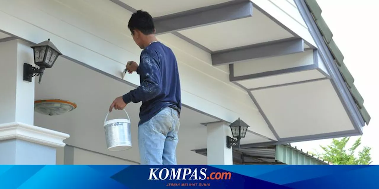 Jangan Mengecat Bagian Luar Rumah Saat Musim Kemarau, Ini Alasannya