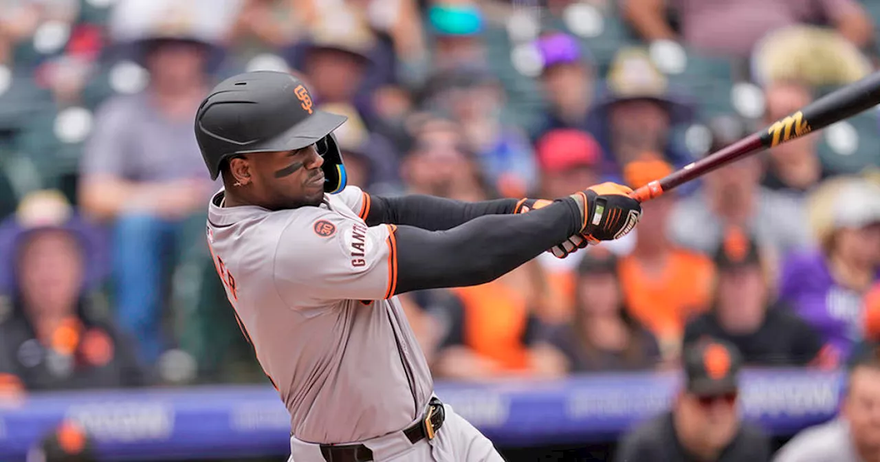 Soler hits 478-foot HR, Birdsong strikes out 12 as Giants beat Rockies