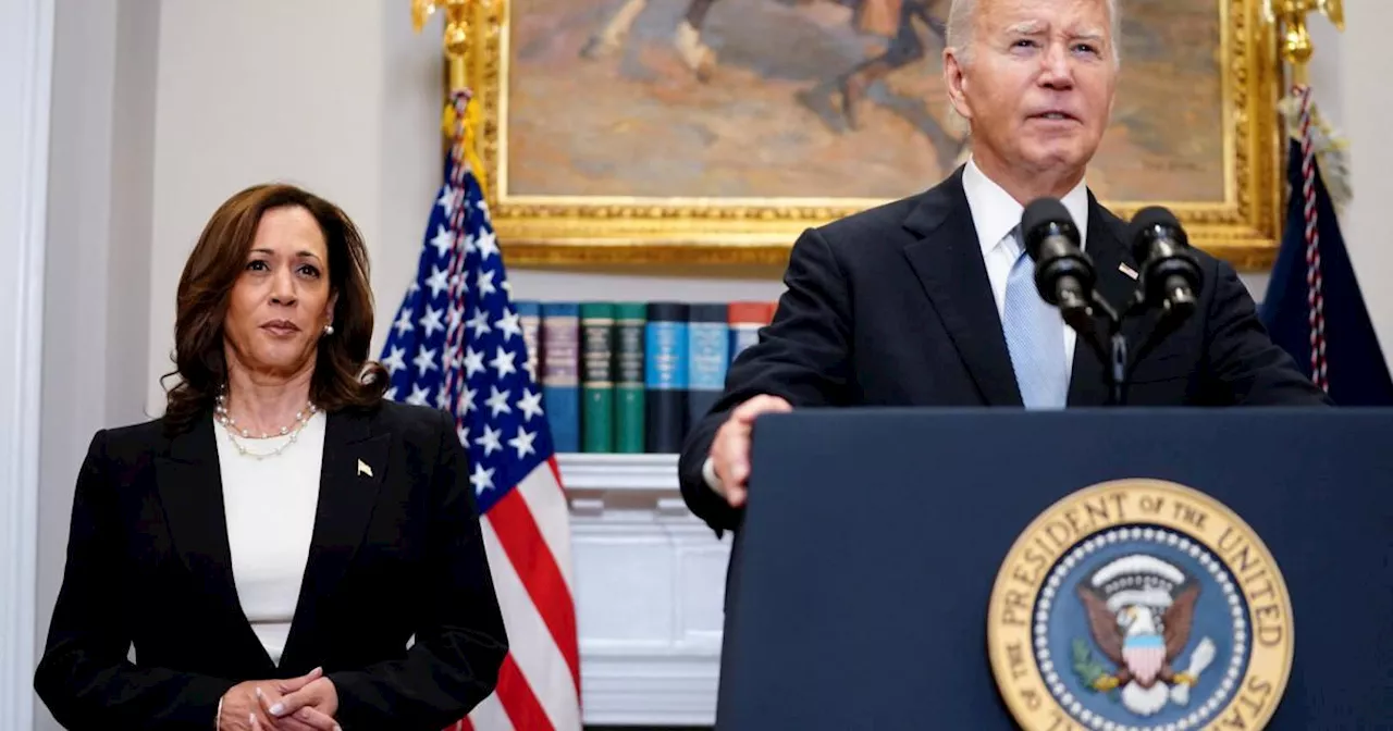 Biden ruft Demokraten auf, Kamala Harris als Kandidatin zu nominieren