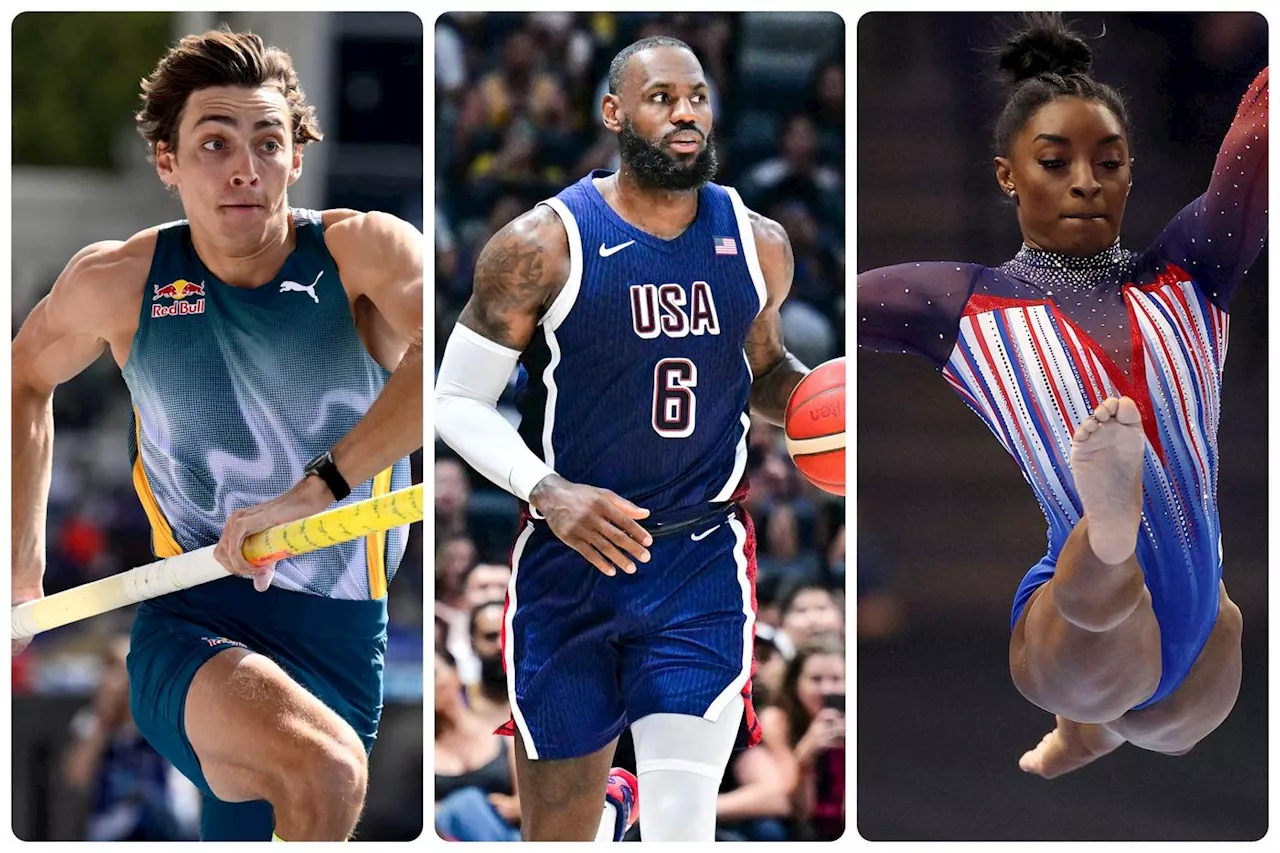 Paris 2024 : LeBron James, Simone Biles, Armand Duplantis… Les stars internationales attendues aux JO