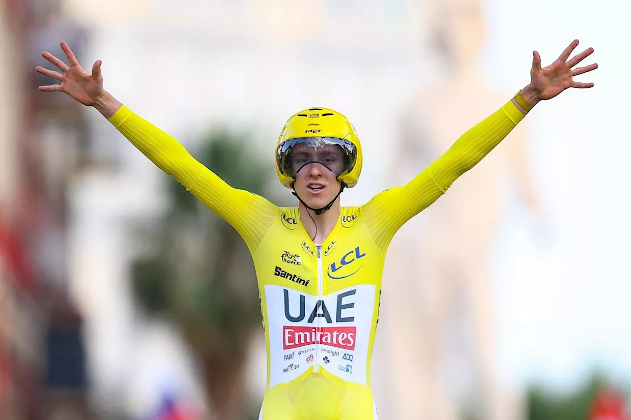 Tadej Pogacar remporte son troisième Tour de France