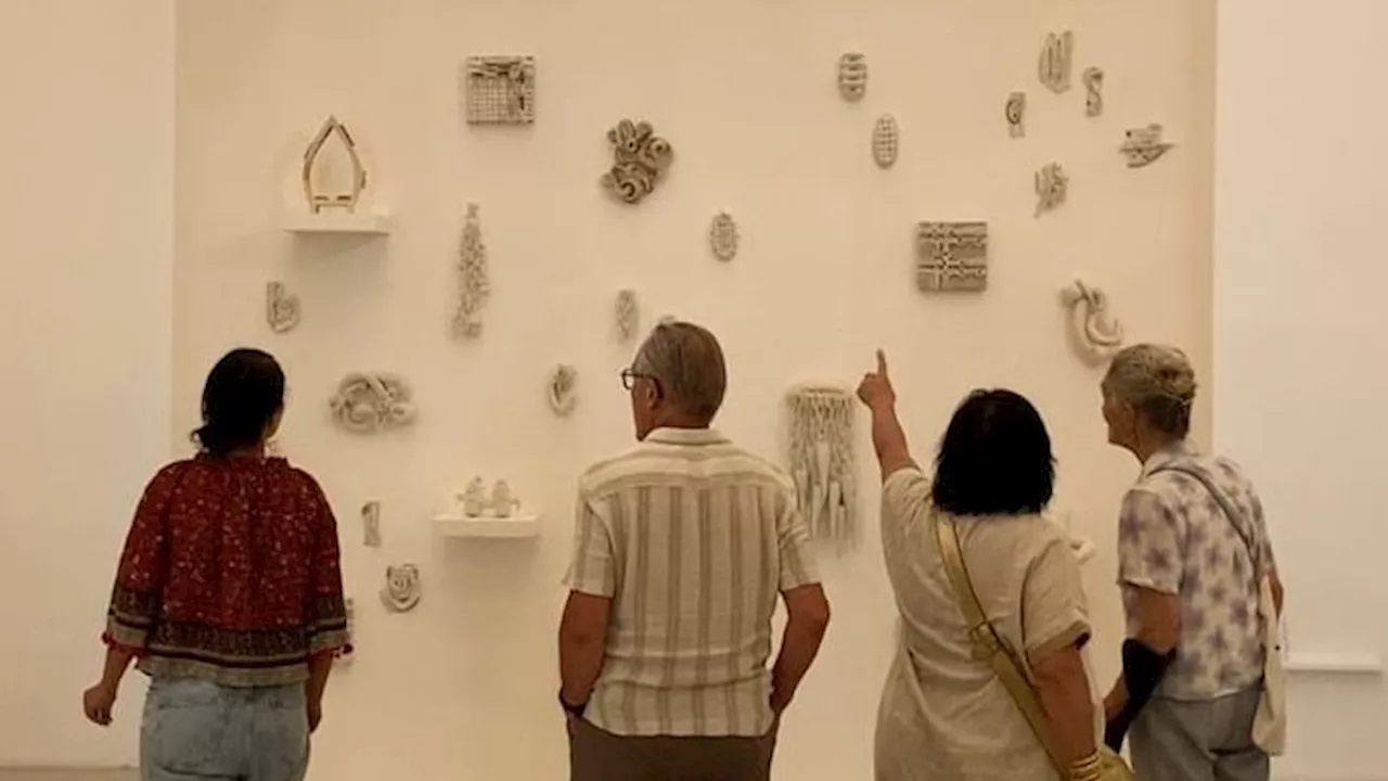 'Structures et falbalas', l’exposition qui mélange les matières à Aubagne