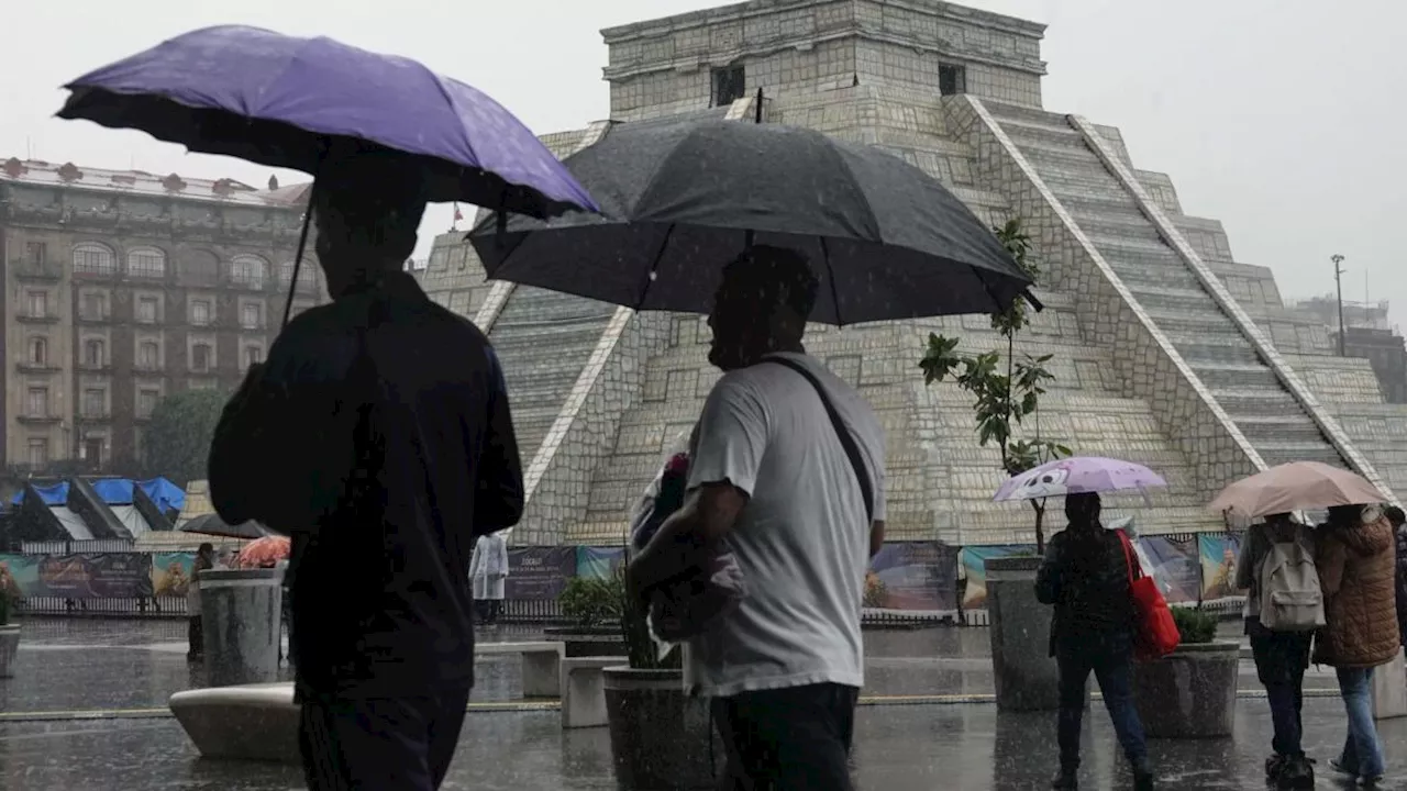 Activan la Alerta Amarilla y Naranja por fuertes lluvias en estas alcaldías de la CDMX