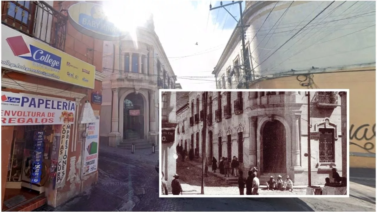 Este icónico edificio en el centro de Pachuca ahora es una casa de empeño