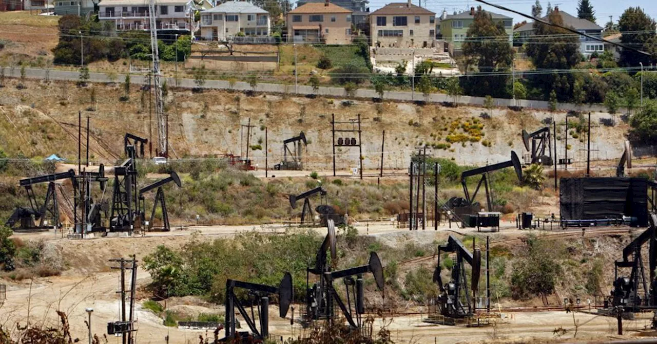 Millions of Californians live near oil and gas wells that are in the path of wildfires