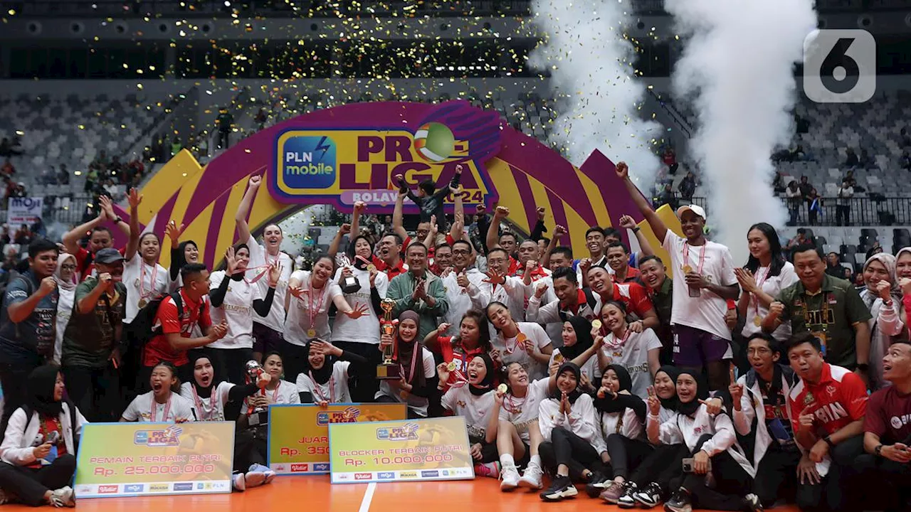 Daftar Lengkap Juara PLN Mobile Proliga dari Masa ke Masa