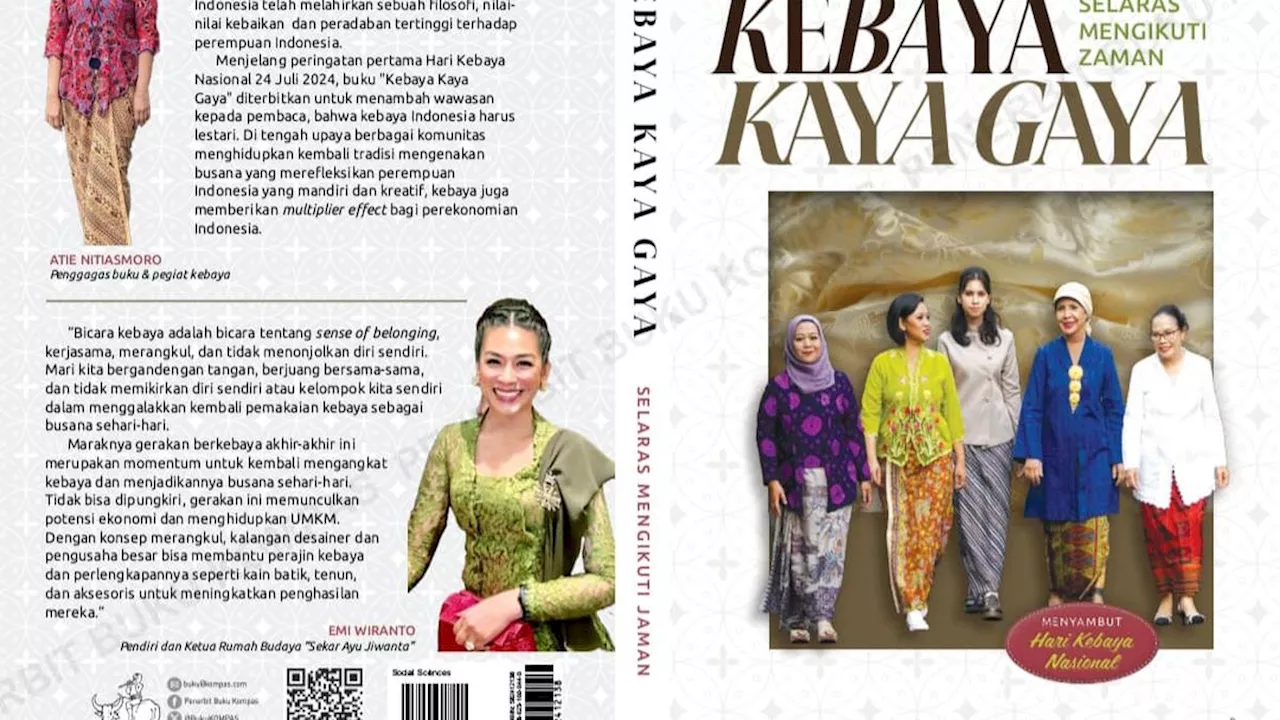 Sambut Perayaan Perdana Hari Kebaya Nasional, 5 Pegiat Luncurkan Buku tentang Kebaya